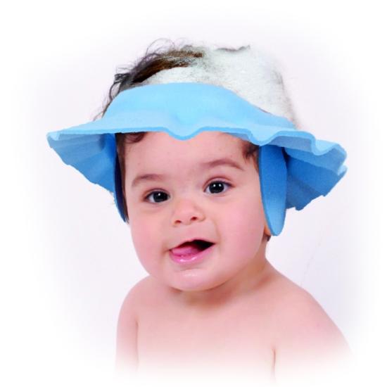 Sevi Bebe Bebek Banyo Şapkası Mavi